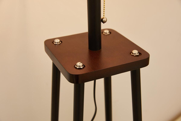 Купить ST LUCE SLE302.405.01 Торшер  Черный, Коричневый/Бежевый E27 1*40W (из 2-х коробок)