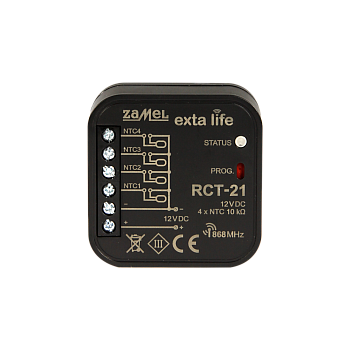Zamel Exta Life Радиодатчик температуры, 12 V, 4 проводных зонда RCT-21/12