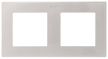 Simon 24 Алюминий Рамка 2-ая 2400620-033