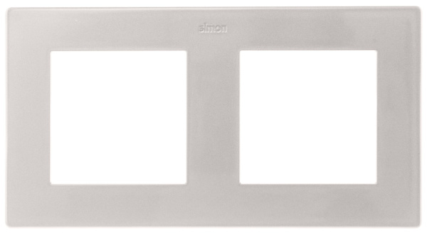 Simon 24 Алюминий Рамка 2-ая 2400620-033