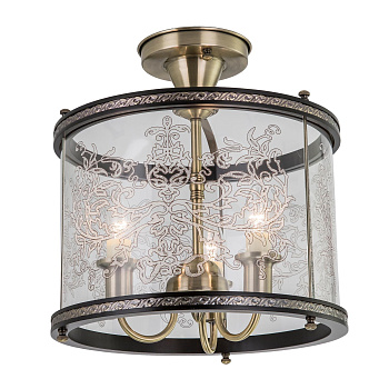 Citilux CL408233R Версаль Венге Светильник Люстра Потол.