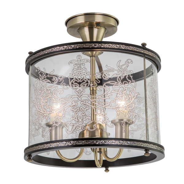 Citilux CL408233R Версаль Венге Светильник Люстра Потол.