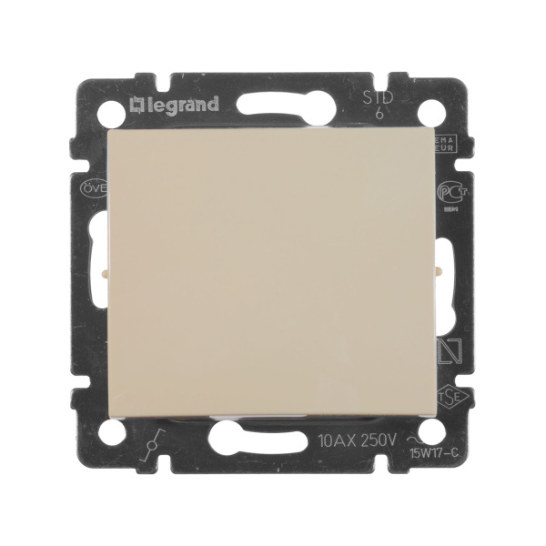 Купить Legrand Valena Крем Переключатель 1-клавишный 774306