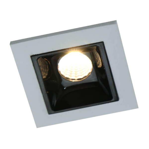 Arte Lamp GRILL Встраиваемый точечный светильник 4,45*4,45*3,46 A3153PL-1BK Arte Lamp GRILL Встраиваемый точечный светильник 4,45*4,45*3,46 A3153PL-1BK