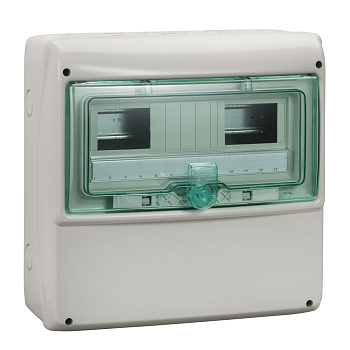 SE Kaedra Щит 12 модулей с плоской панелью IP65 13191