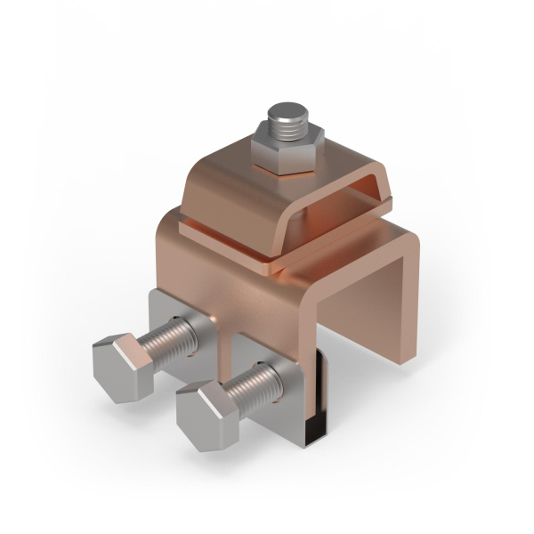 DKC Фальцевый зажим увеличенного размера, медь