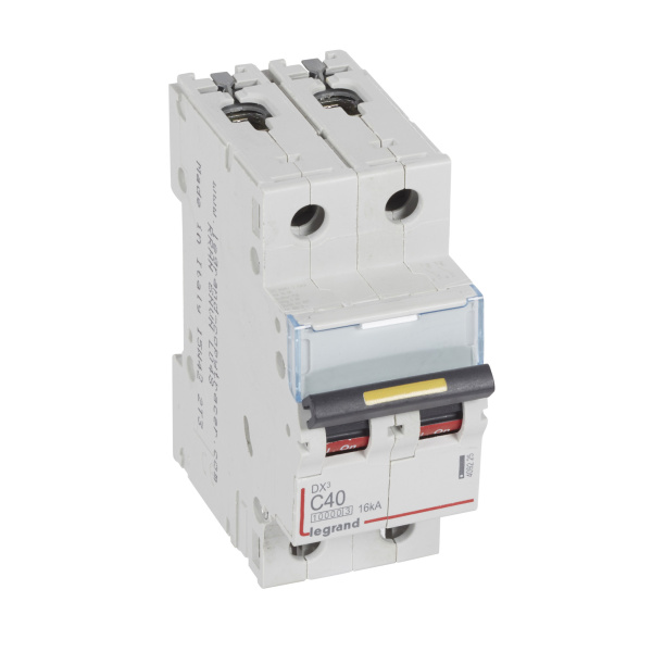 Legrand DX3 Автоматический выключатель 2P 0,5A (С) 10kA/16kA 409194