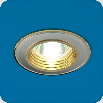 Italmac Vulkan 51 0 24 Светильник встраиваемый MR16 1x50W GU5.3 золото/никель/золото