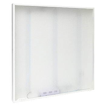 EKF Панель светодиодная ДВО-1001 Призма 30Вт 6500К 595х595х40 IP40