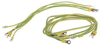 IEK ITK Комплект проводов заземления 50 cм - 6шт; 80 cм - 3шт ER12-6568