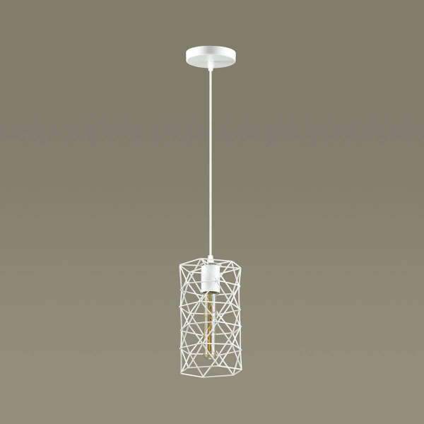 Купить Lumion 3730/1 LN19 262 матовый белый Подвес E27 60W 220V OLAF