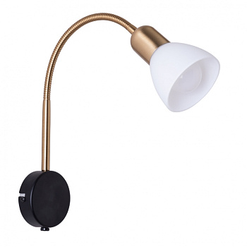 Arte Lamp FALENAСветильник настенный лампа накаливания A3116AP-1BK