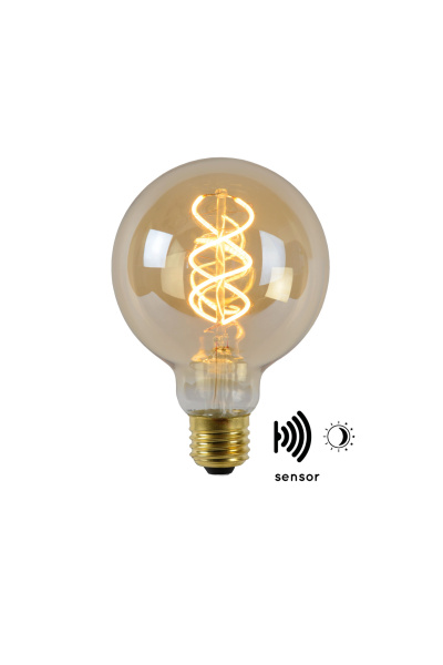 Lucide LED BULB TWILIGHT SENSOR Янтарь Лампа 49032/04/62