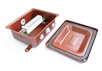 ЗЭТАРУС Коробка монтажная КМ 43-10 У3 IP43 ступенчатый ПВХ ввод zeta30338