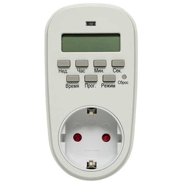 Купить EKF PROxima Розеточный электронный таймер SAT-20p 16A недельный