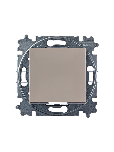 Купить ABB EPJ Levit кофе макиато / белый Выключатель 1-клавишный 2CHH590145A6018