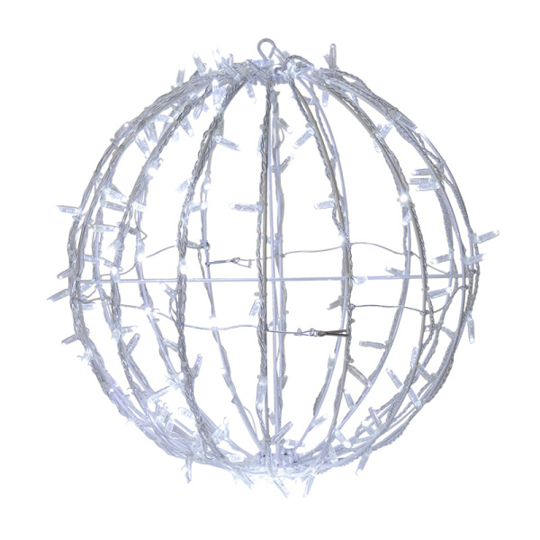 NEON-NIGHT Шар светодиодный 230V, диаметр 50 см, 200 светодиодов, эффект мерцания, цвет белый 501-613