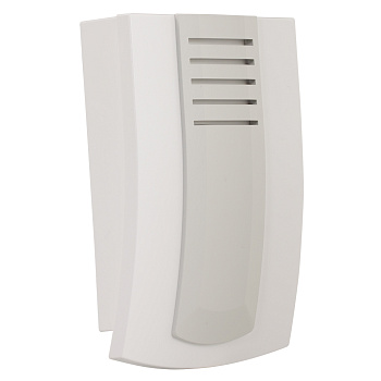 Zamel Звонок "ОДНОТОНАЛЬНЫЙ" ("Соловей"), проводной, электронный, 220 В, серый+белый, 91 дБ DNS-902/N-ECR