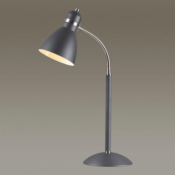 Купить Odeon Light 2410/1T ODL13 832 чёрный металлик Н/лампа  E27 60W 220V MANSY