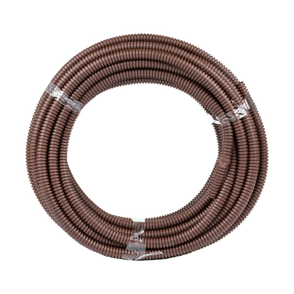 Купить EKF PROxima Труба гофр. ПВХ Plast с зондом под темное дерево d16мм (25м.)