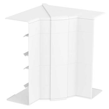 OBO Bettermann Угол внутренний кабель-канала Rapid 45-2 регулируемый 53x165 мм, ПВХ, белый 6113440