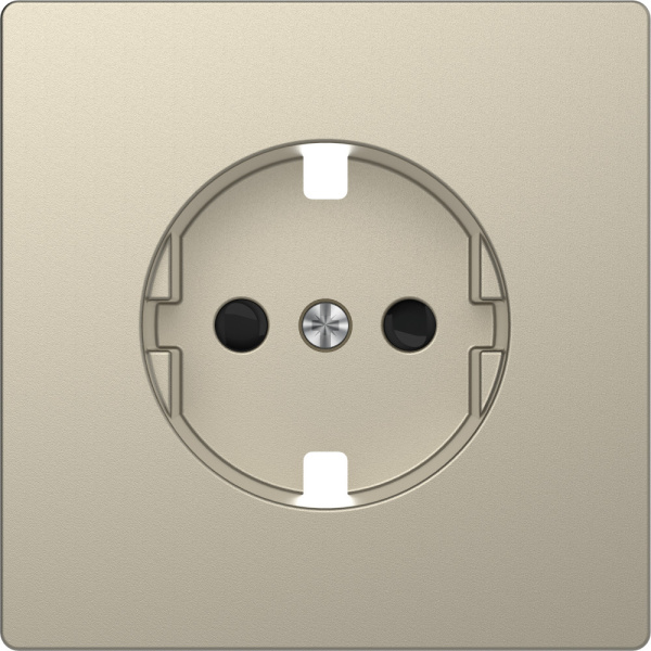 SE Merten D-Life Сахара Накладка центральная для механизма розетки MTN2330-6033