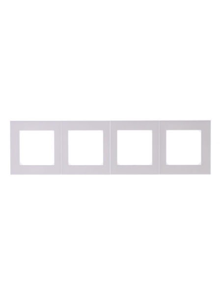 Купить ABB EPJ Levit жемчуг / ледяной Рамка 4 поста 2CHH015040A6068