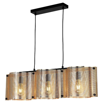 Lussole Комплект GRLSP-8341 (Светильник LSP-8341, Лампа светодиодная E27 3 шт.)