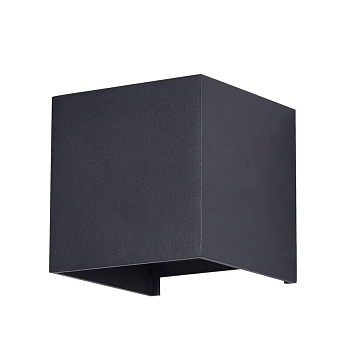 Maytoni Outdoor Fulton Черный Бра LED 400Lm 6W O572WL-L6B