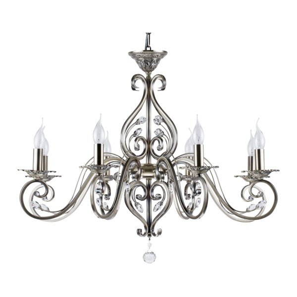 Купить Maytoni Royal Classic Leaves Бронза Люстра 8xE14 60W RC109-PL-08-R