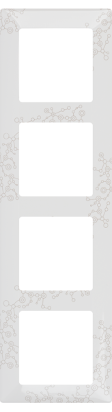 Купить Legrand Valena LIFE Эл Грей Рамка 4-ая 754124