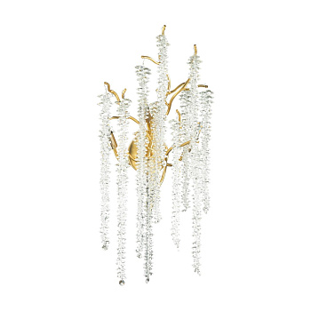 Odeon Light 5005/3W HALL ODL23 487 золотой/прозрачный металл/хрусталь Бра G9 3*40W BANCHE