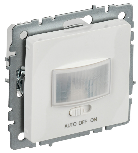 IEK BRITE BASE Белый Датчик движения ДС10-1-БрБ