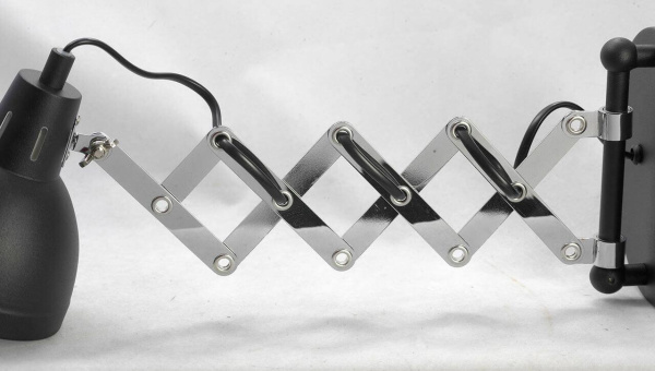 Купить Lussole LOFT Металл Черный / хром Металл Светильник настенный E14 GRLSP-8049