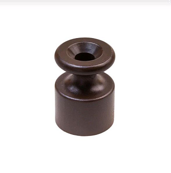 BIRONI Пластик Коричневый Изолятор 100шт/уп B1-551-22-100