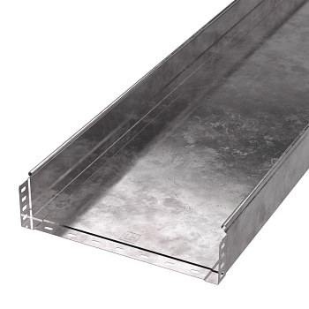 Промрукав Лоток неперфорированный Стандарт 400х100х3000 (6 м/уп) PR16.0060