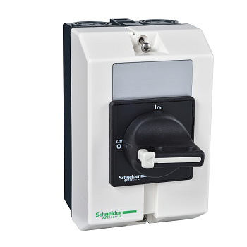 SE Vario TeSys Главный выключатель-разъединитель 3P 10А закрытого исполнения VBF02GE