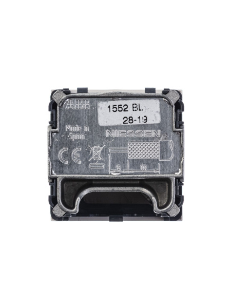 Купить ABB NIE Zenit Бел Розетка TV-FM-SAT единственная, 2 мод 2CLA225130N1101