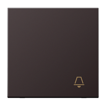 JUNG клавиша с символом звонка, Dark AL2990KD