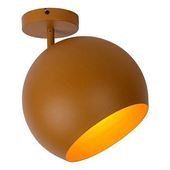 Lucide BINK Светильник потолочный Ø 25 cm 1xE27 Ocher Yellow 45150/01/44