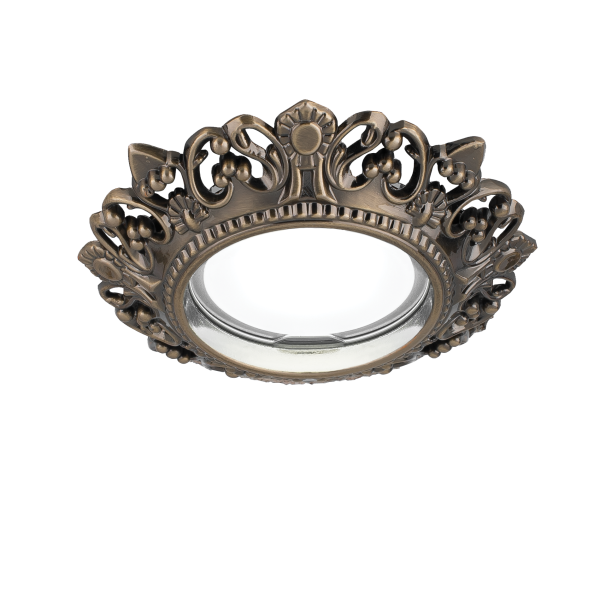 Купить Gauss Светильник Antique Gu5.3 1/40 круг, бронза CA053