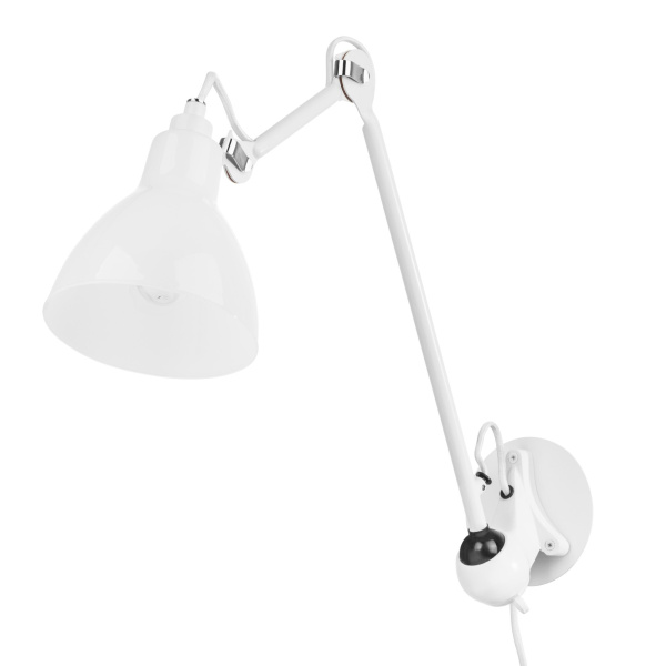 Lightstar 865616 (MВ1201802-1А) Бра LOFT 1х40W E14 БЕЛЫЙ (в комплекте)