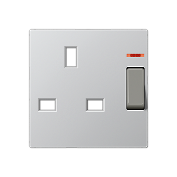 JUNG Накладка British standart, c выключателем, защита от детей A3171KOALPL