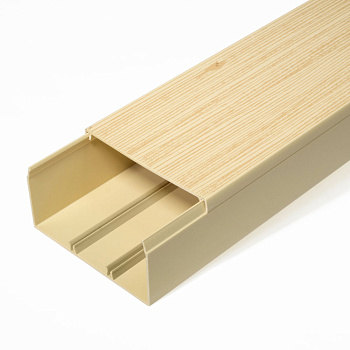 Промрукав Кабель-канал сосна 2-й замок 100х60 (16м/уп) PR.025454