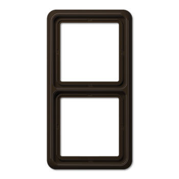 JUNG CD 500 Коричневая Рамка 2-ая CD582BR