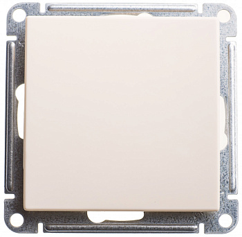 Systeme Electric Wessen 59 Беж Выключатель 1-клавишный 2-полюсный, 10А