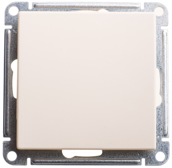 Systeme Electric Wessen 59 Беж Выключатель 1-клавишный 2-полюсный, 10А