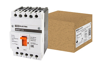 TDM ВА87-33 3Р  80А 18кА SQ0751-0009