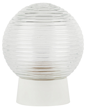 ЭРА Светильник НБП 01-60-004 с прямым основанием Гранат стекло IP20 E27 max 60Вт D150 шар