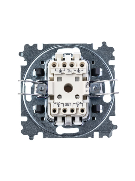 Купить ABB EPJ Levit антрацит / дымчатый чёрный Переключатель перекрёстный 1-клавишный 2CHH590745A6063